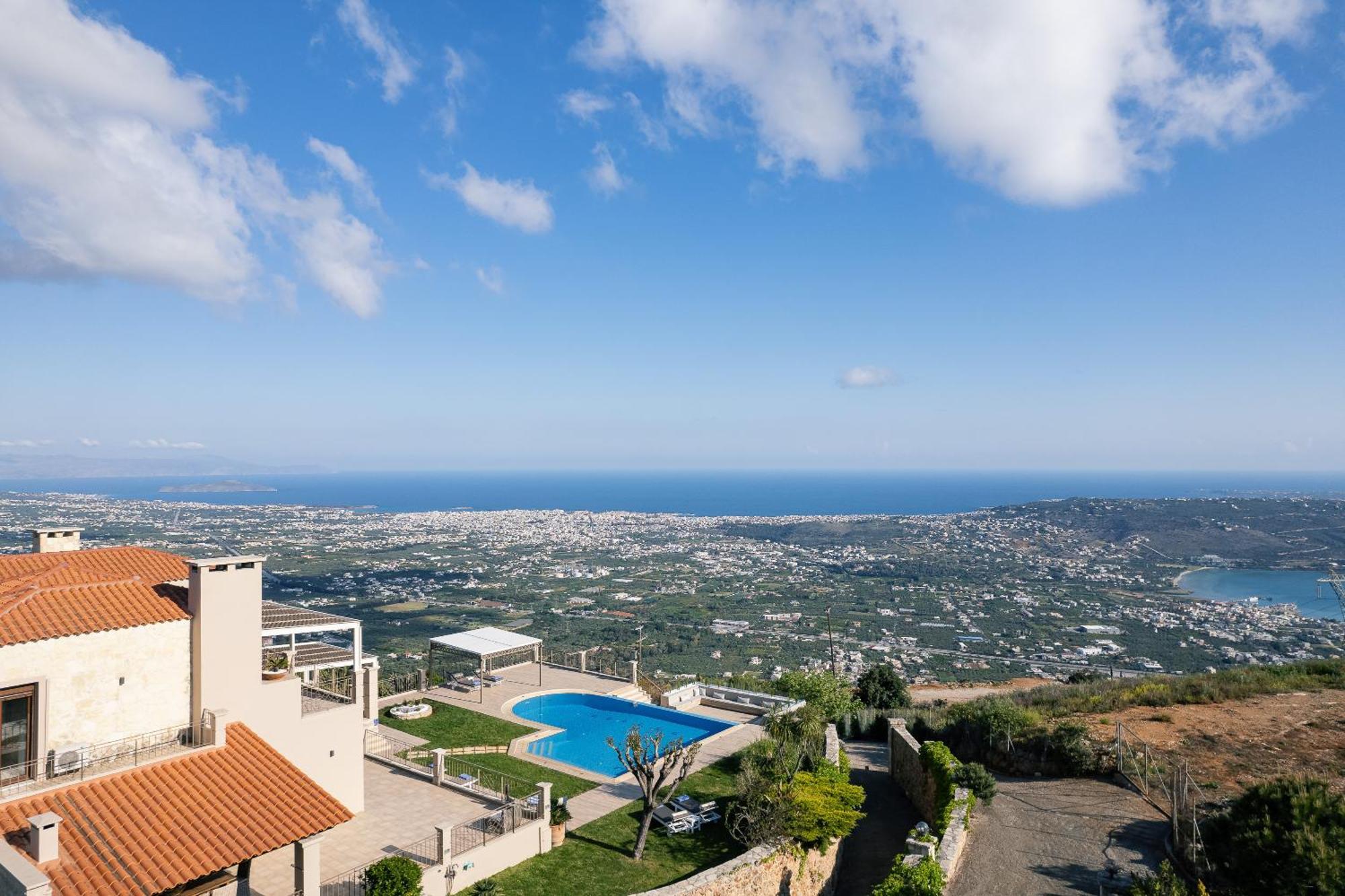 Villa Golden Hill Chania  Zewnętrze zdjęcie